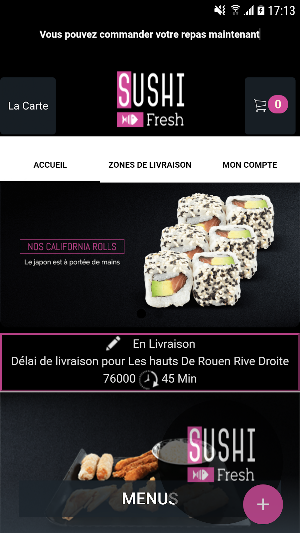 Sushi Fresh Rouen Screenshot 1