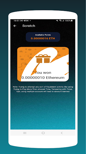 Ethereum Angel Faucet Screenshot 3
