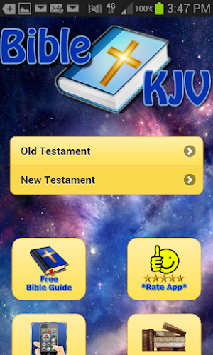 Bible KJV FREE - No Ads, Easy Reading Screenshot 0