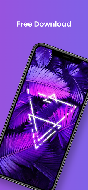 Wallcraft Cute Neon Wallpaper Screenshot 2