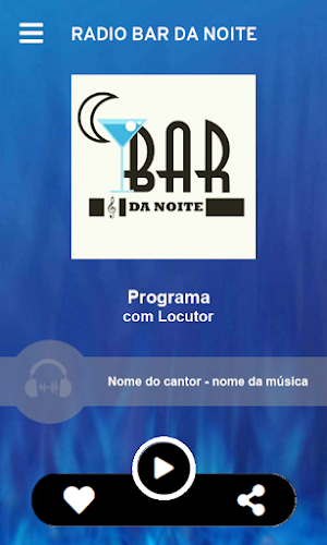 radio bar da noite Screenshot 0