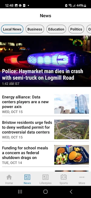 Prince William Times Screenshot 2