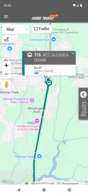 Shore Transit: Bus Tracker Screenshot 2