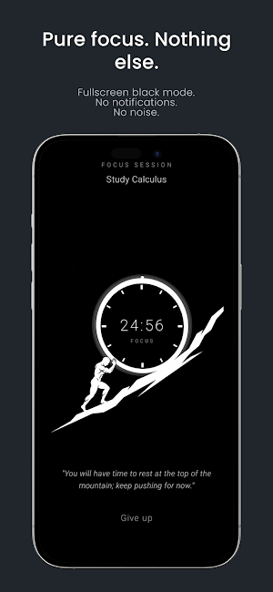 Sisyphus: Focus Timer Screenshot 2