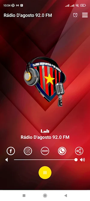 Rádio D'agosto 92.0 FM Screenshot 0