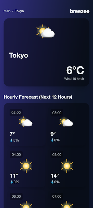 Breezee Weather Screenshot 1
