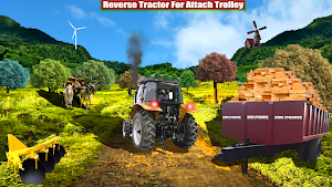 Drive Tractor Farming Games 3D Screenshot 2
