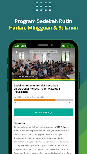 LAZISDH Donasi & Zakat Online Screenshot 2