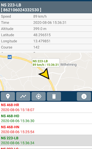 GPS Monitor Screenshot 3
