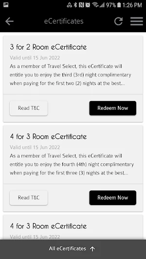 Travel Select Screenshot 2
