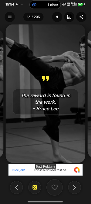Bruce Lee Quotes Screenshot 1
