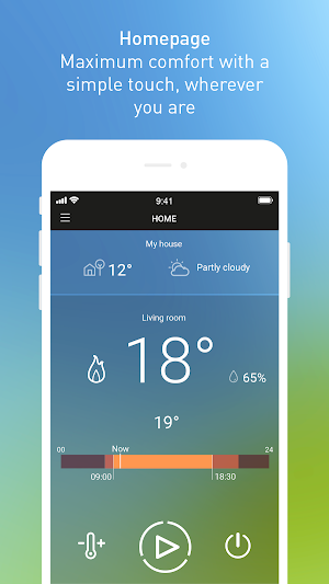 Bticino Thermostat Screenshot 1