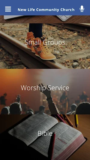 New Life Community Church Screenshot 2