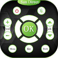 Sun Direct SetTop Box Remote