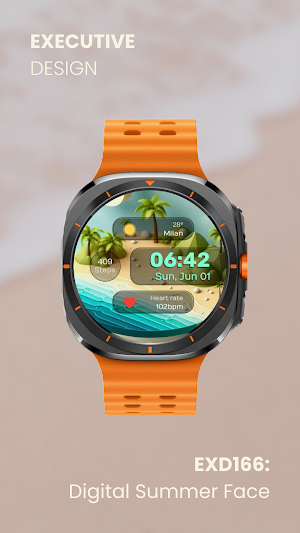 EXD166: Digital Summer Face Screenshot 1