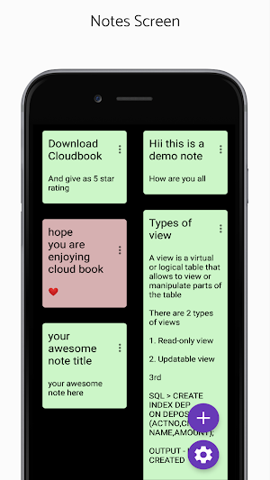 CloudBook - Make Notes,Sync,Access From AnyDevice Screenshot 2