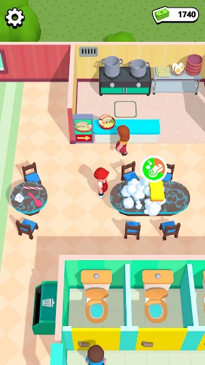 Food Court Idle Screenshot 2