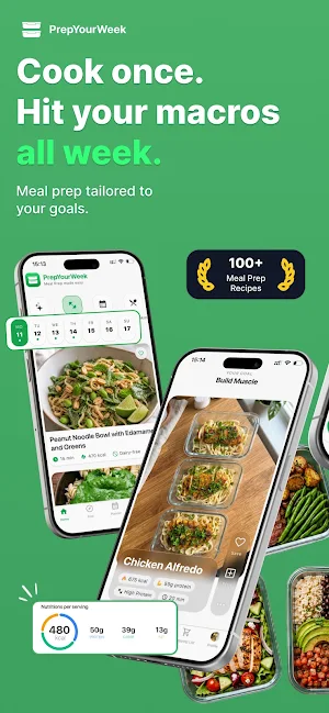 PrepYourWeek: Meal Prep Screenshot 0