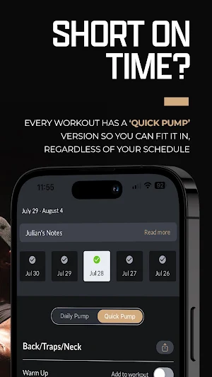The Daily Pump Screenshot 1