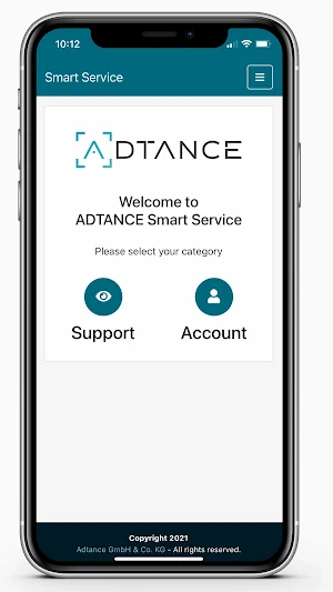 ADTANCE Smart Service Screenshot 0