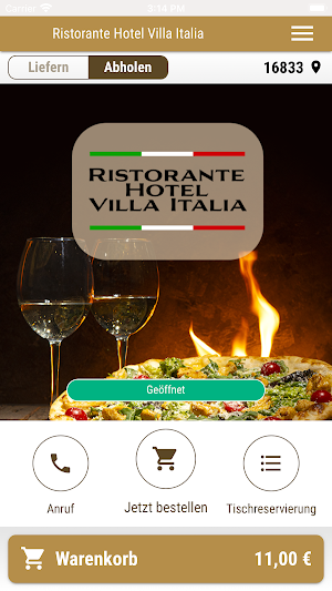 Ristorante Hotel Villa Italia Screenshot 0