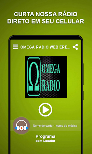 OMEGA RADIO WEB ERECHIM RS Screenshot 1