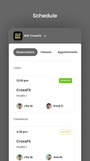 RNF CrossFit Screenshot 2