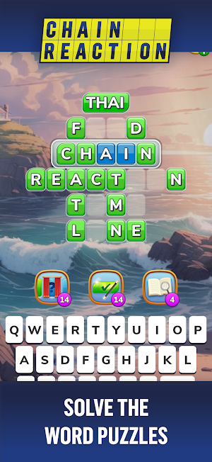 Chain Reaction: Word Pairs Screenshot 2