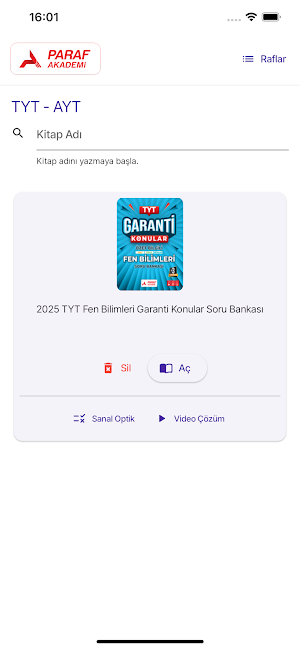 Paraf Akademi Kütüphane screenshot 4