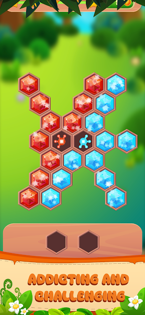 Sticky Hex - Addicting Puzzle Screenshot 1