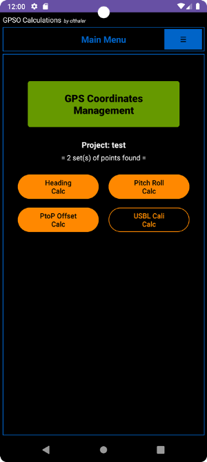 GPSO Calculations Screenshot 0