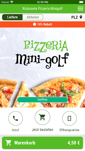 Ristorante Pizzeria Minigolf Screenshot 0