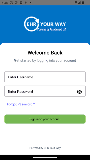 EHR YOUR WAY Screenshot 0