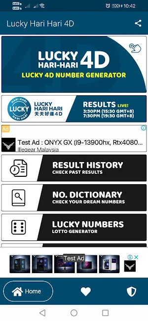 Lucky Hari Hari 4D Numbers Screenshot 1