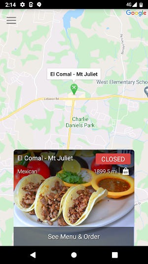 El Comal Mexican Restaurant Screenshot 1