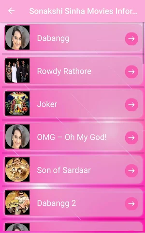Sonakshi Sinha-Movies,Wallpape Screenshot 1
