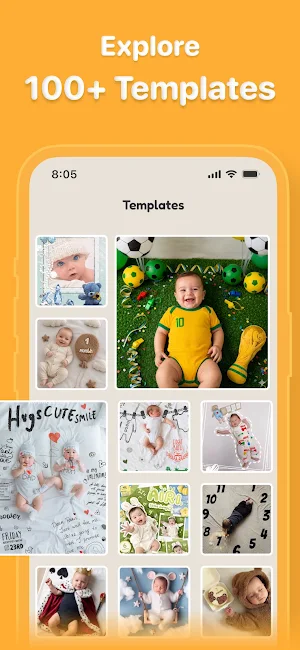 Baby Photo Frame Collage Maker Screenshot 3