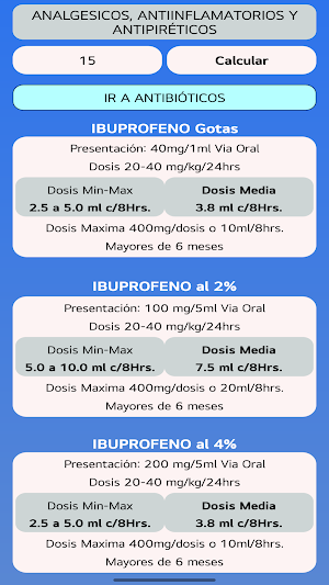 Rapidosis Pediátrica Screenshot 3