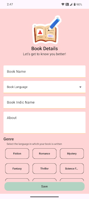 BOOKSi Lekhak Screenshot 3