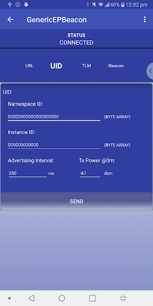 Generic Beacon Screenshot 1