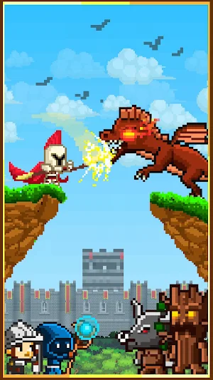 Clicker Knights Vs dragons Screenshot 3