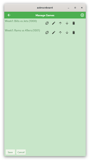 BruceBoard Screenshot 2