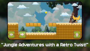 Retro Jungle Run Screenshot 1
