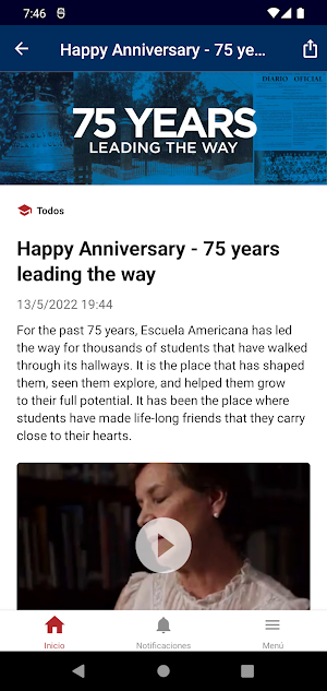 Escuela Americana El Salvador Screenshot 1