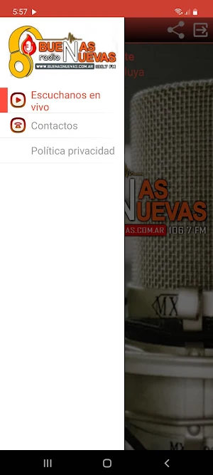 Radio Buenas Nuevas Screenshot 1