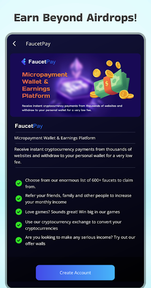 Adrop - Crypto Airdrop App Screenshot 2