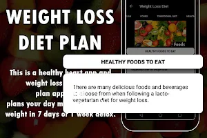 Weight Loss Diet Plan Screenshot 2
