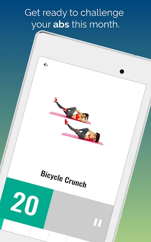 30 Day Ab Challenge screenshot 8