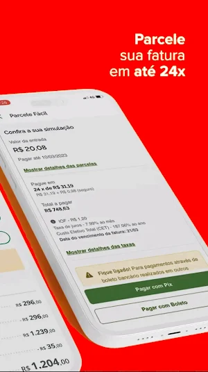 Meu Renner : Cartão , fatura Screenshot 1