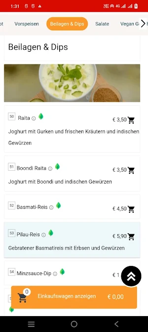 Tandoori Mahal Frankfurt Screenshot 3